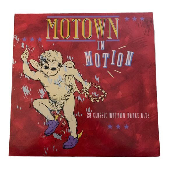 MOTOWN IN MOTION - 28 CLASSIC MOTOWN DANCE HITS - THE ORIGINAL HITS - Picture 1 of 7